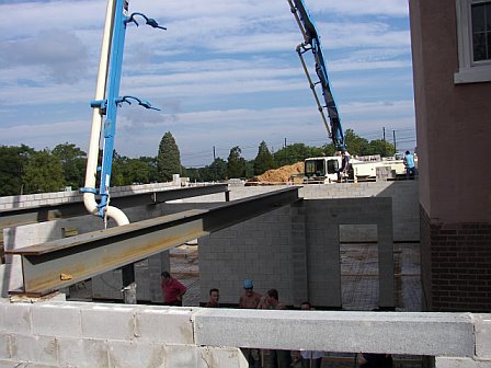 Asbury Expansion - Pouring the Floors July 2007