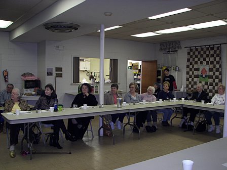 Asbury Men's Cooking Demo 2007: mouths watering as they watch