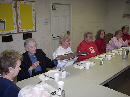 Asbury Men's Cooking Demo 2007: and now the tasting!