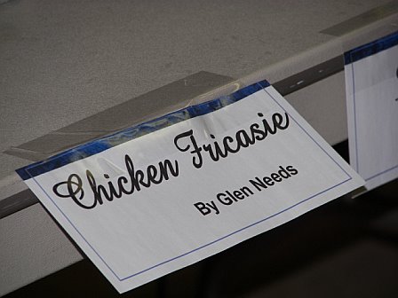 Asbury Men's Cooking Demo 2007: Glen's chicken dish