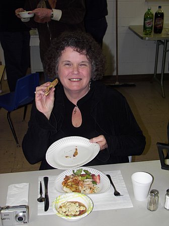 Asbury Men's Cooking Demo 2007: proof is in the tasting says Nancy